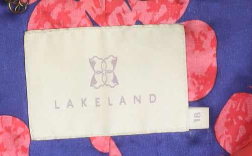 Lakeland Women's Red Mid-Length Casual Jacket Size 18