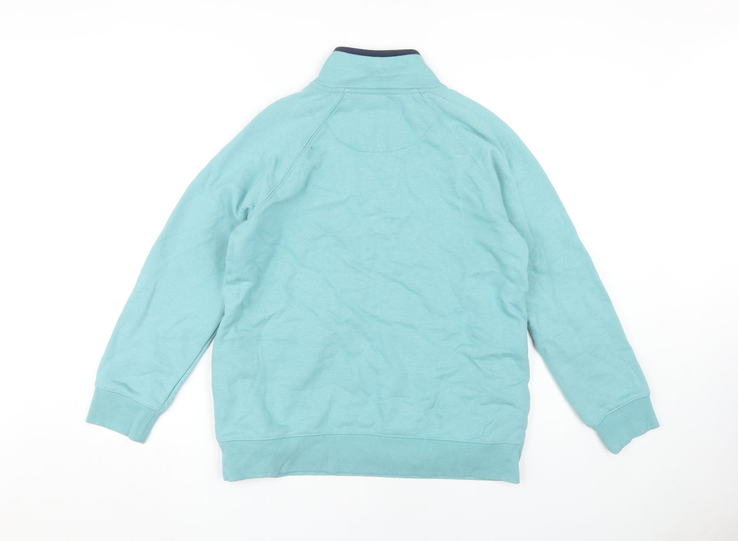 Crew Clothing Women's Blue 1/2 Zip Sweatshirt Size 14