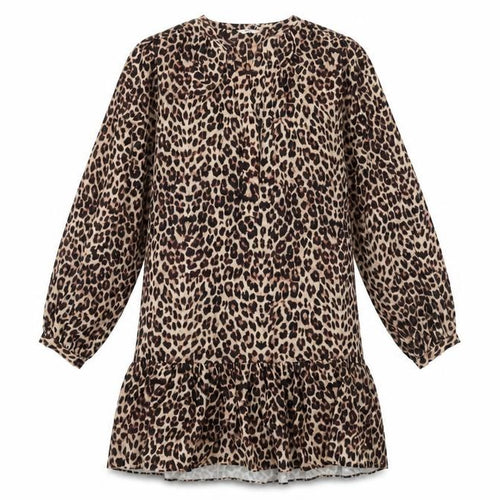 Hush Women's Animal Print Long Sleeve Dress