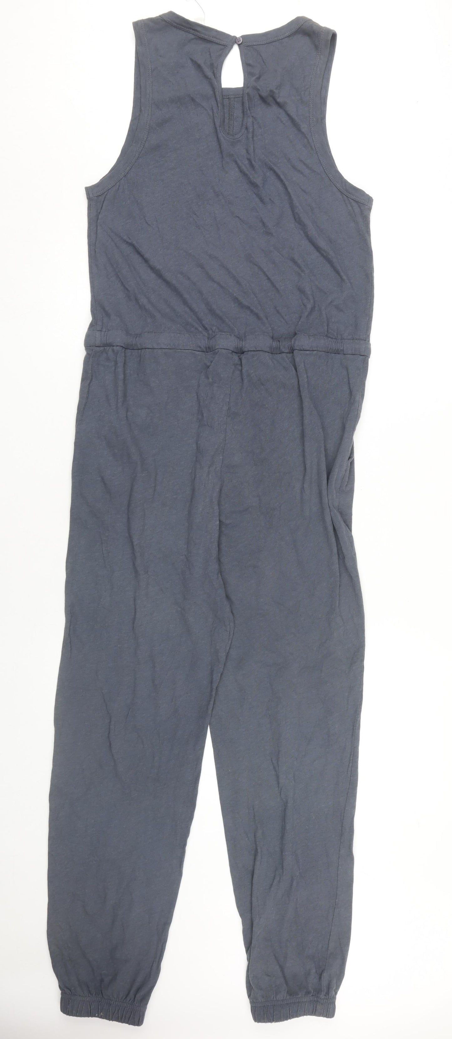 Hush Women's Blue Relaxed Jersey Jumpsuit Size 10