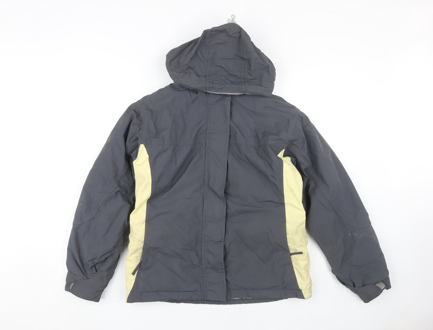 B&C Unisex Grey Hooded Jacket S - Casual & Warm