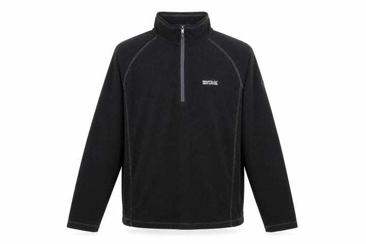 Regatta Men's Black 1/4 Zip Fleece Sweatshirt M