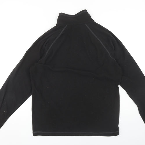 Regatta Men's Black 1/4 Zip Fleece Sweatshirt M