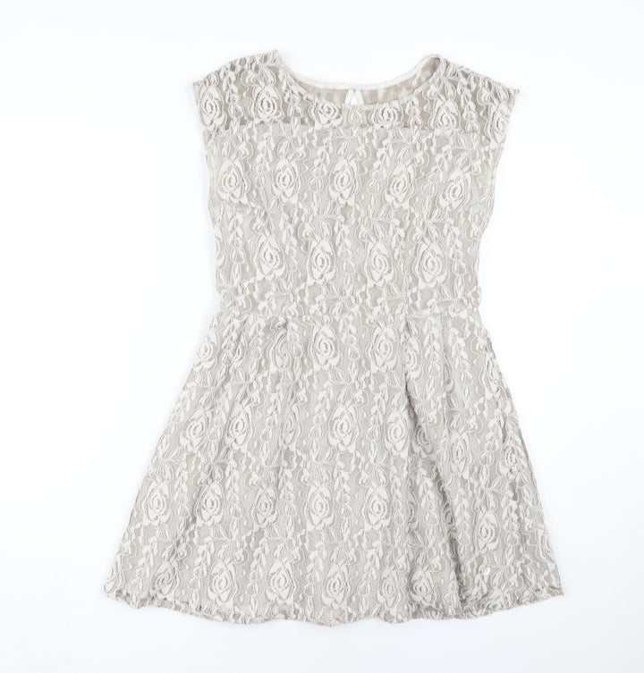 Joe Browns Women's Ivory Lace Dress Size 12
