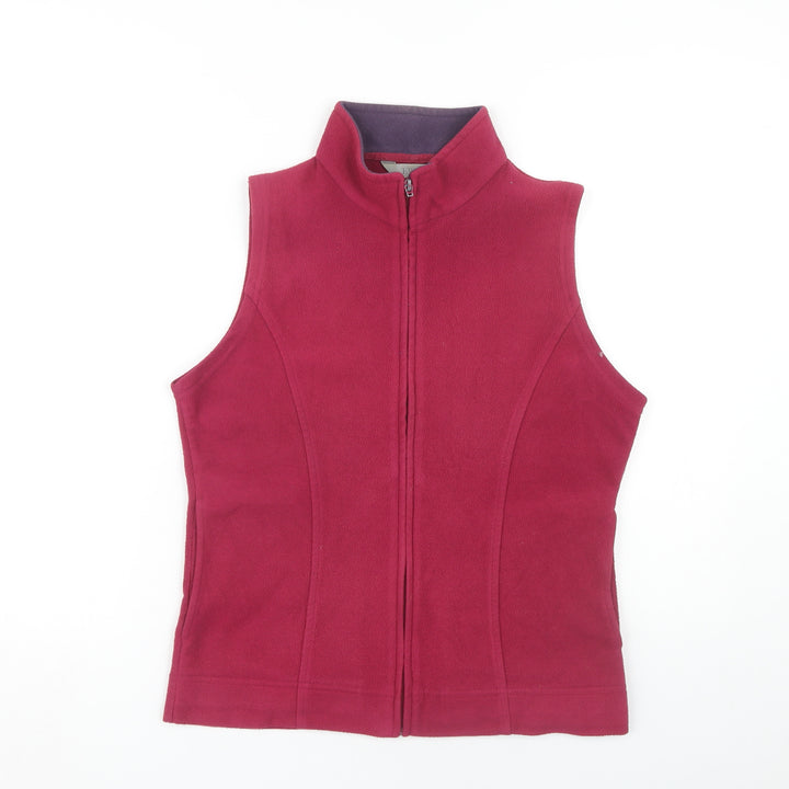 EWM Women's Red Fleece Waistcoat - S, Casual Layering
