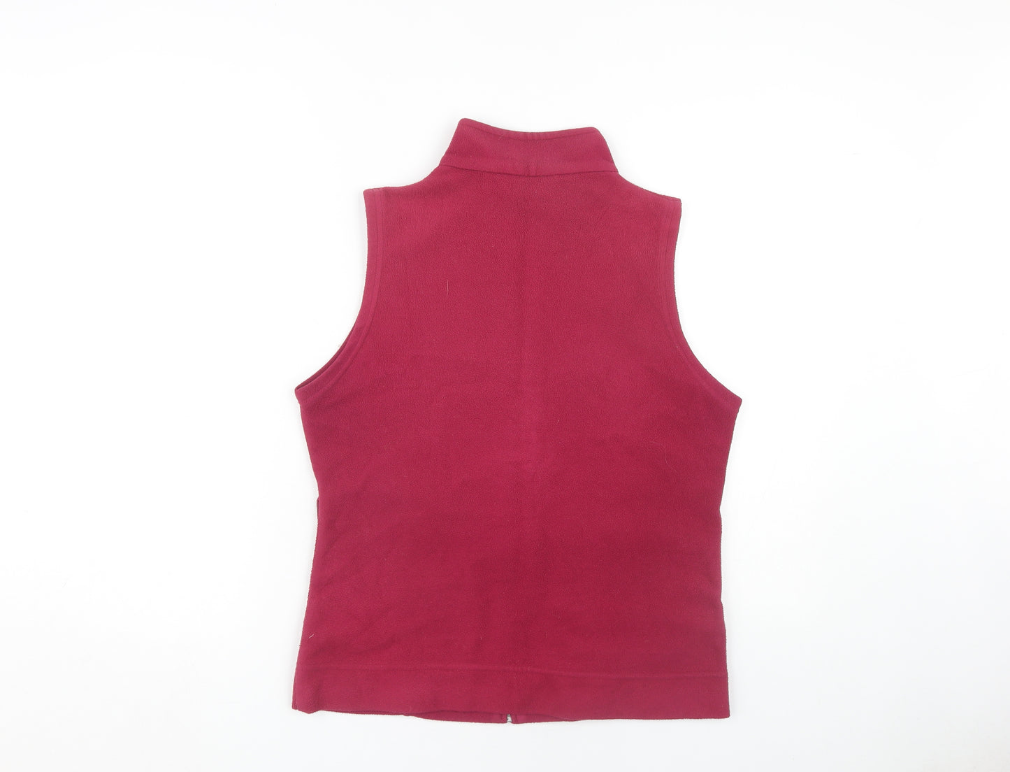 EWM Women's Red Fleece Waistcoat - S, Casual Layering