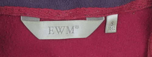 EWM Women's Red Fleece Waistcoat - S, Casual Layering