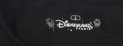 Disneyland Paris Unisex Black XL Pullover Sweatshirt