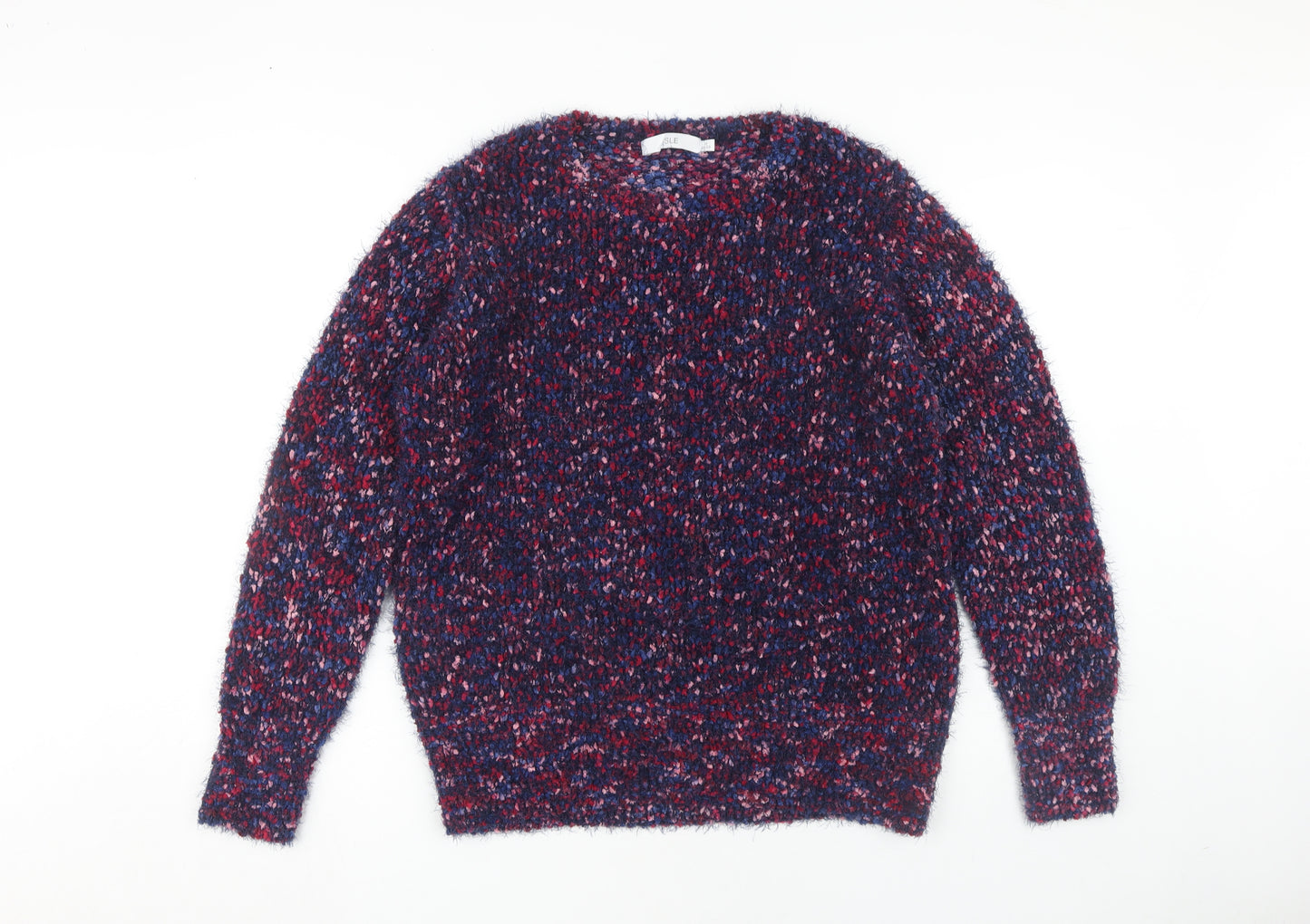 ISLE Women's Multicoloured Pullover Jumper, M