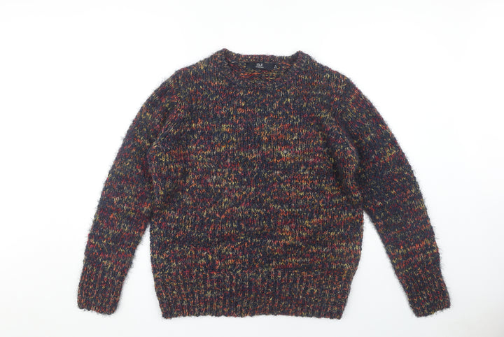 ISLE Essentials Women's Multicoloured Pullover M