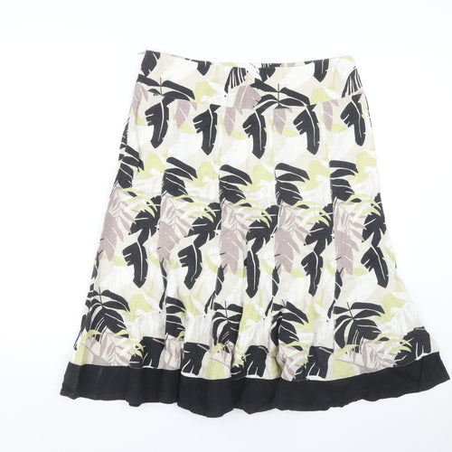 Bm Floral Multicoloured Women's Skirt Size 14