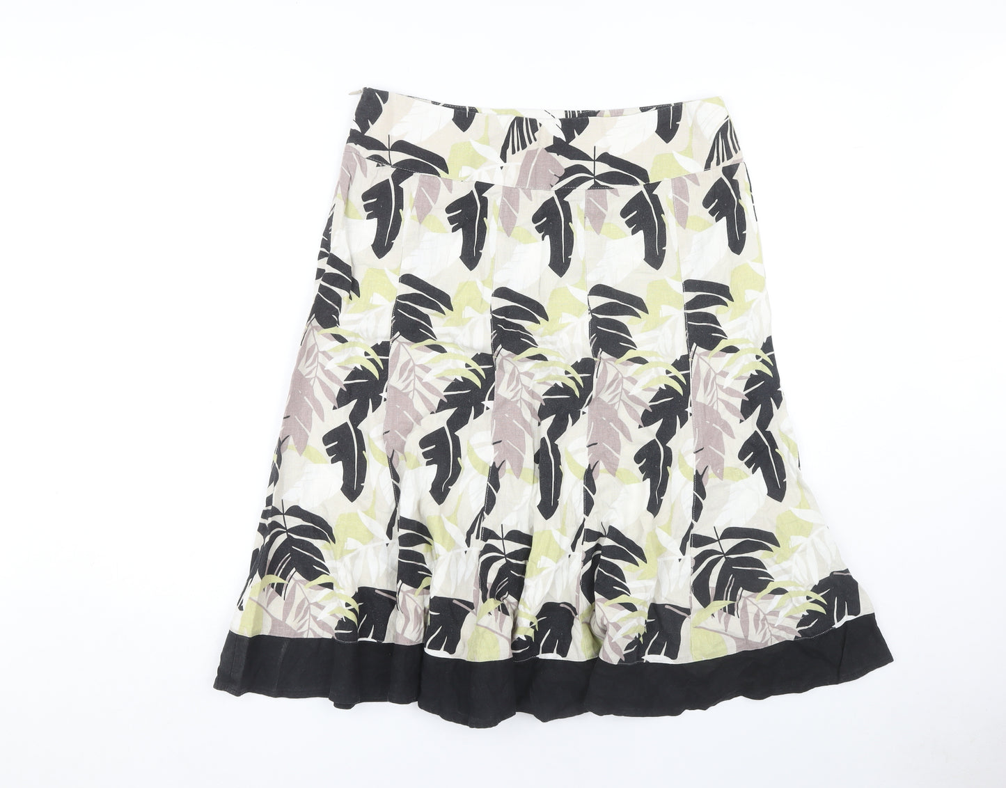 Bm Floral Multicoloured Women's Skirt Size 14