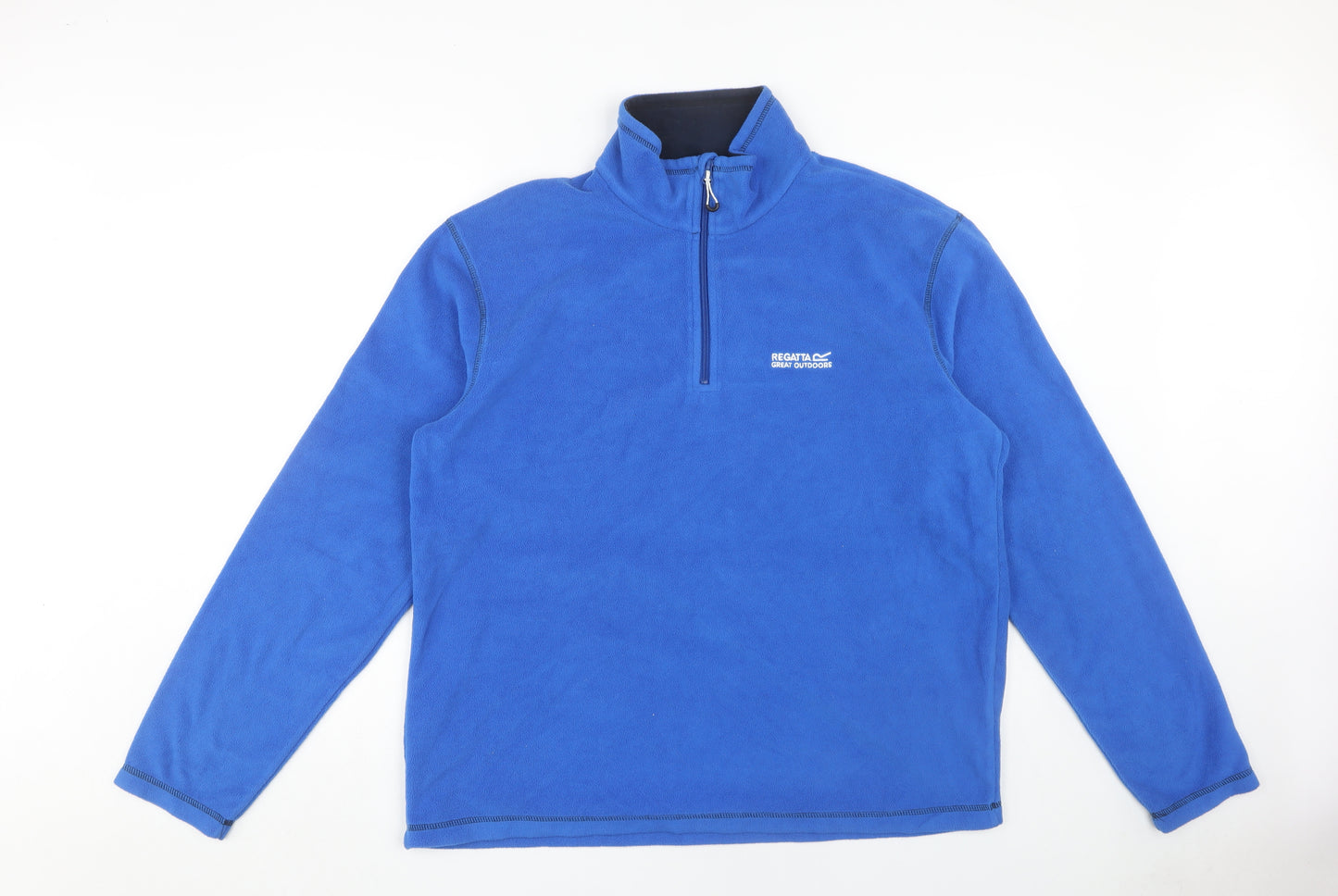 Regatta Men's Blue XL 1/2 Zip Fleece Sweatshirt