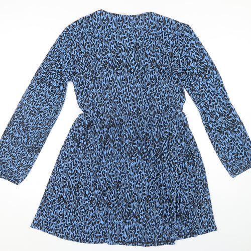 MNG Women's Blue A-Line Short Dress Size 10