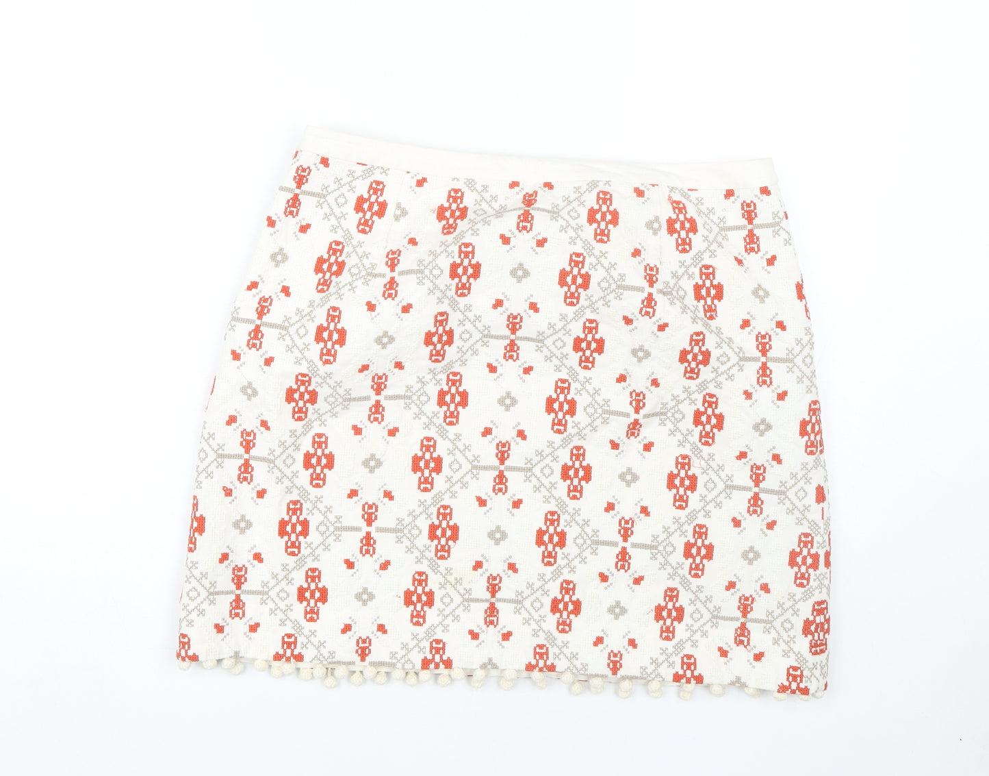 Maeve Women's Multicoloured Short Skirt, Size 12