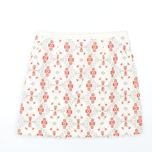Maeve Women's Multicoloured Short Skirt, Size 12