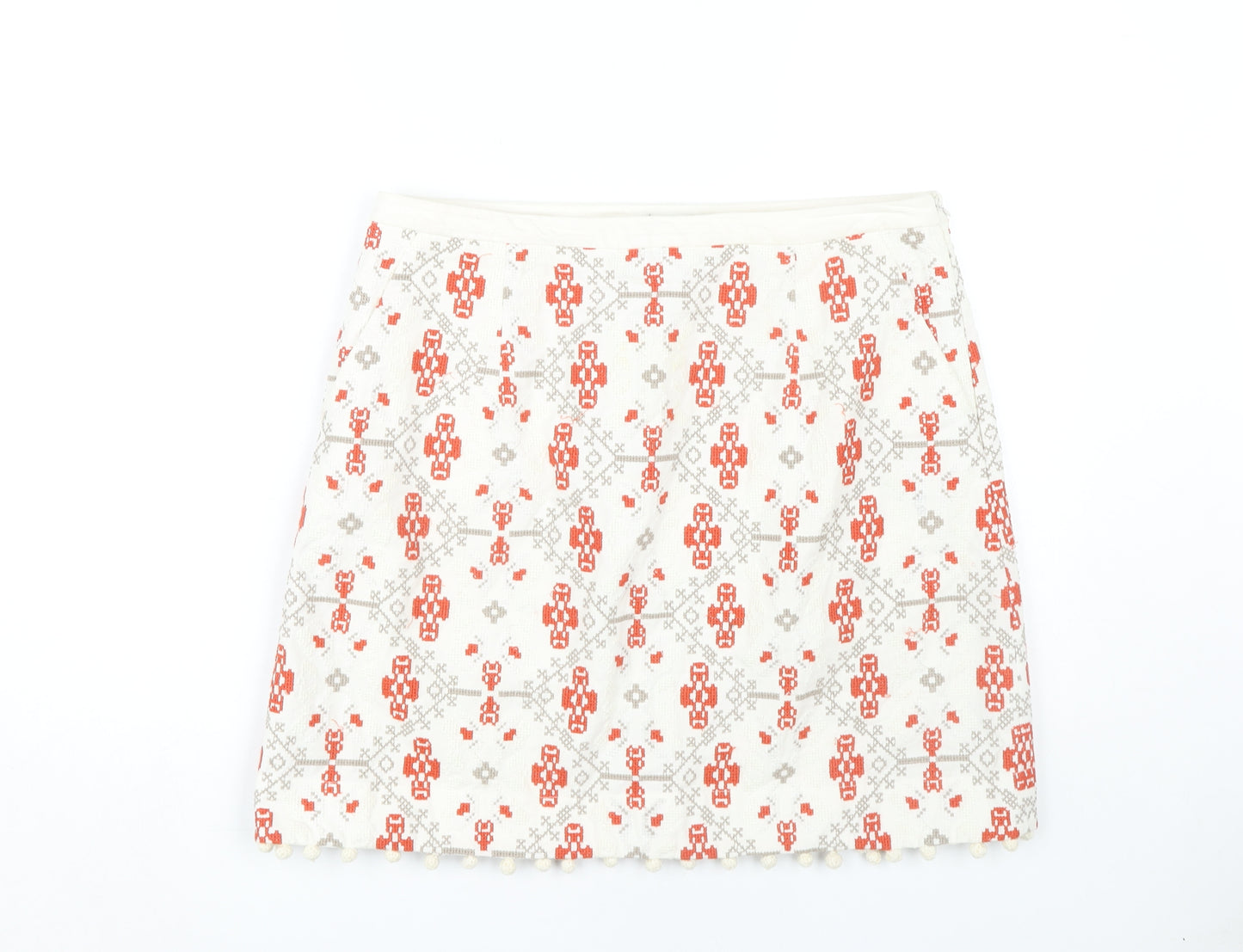 Maeve Women's Multicoloured Short Skirt, Size 12