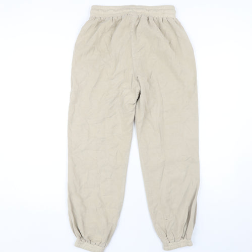 River Island Women's Beige Jogger Trousers Size 6