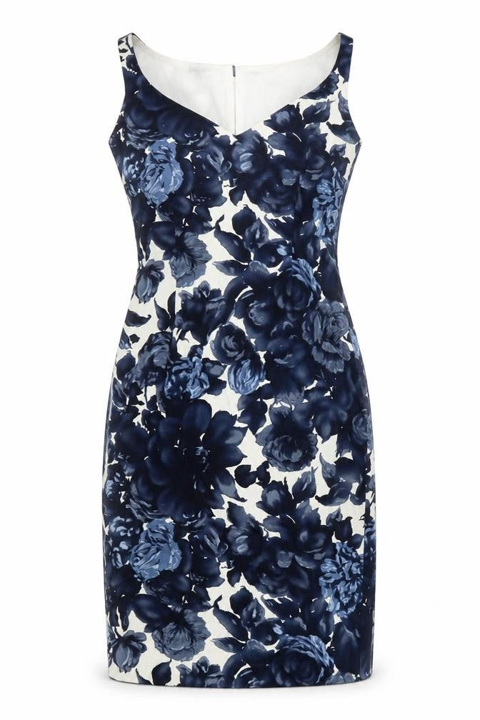 Front view of Coast Women's Floral Sheath Dress, size 10