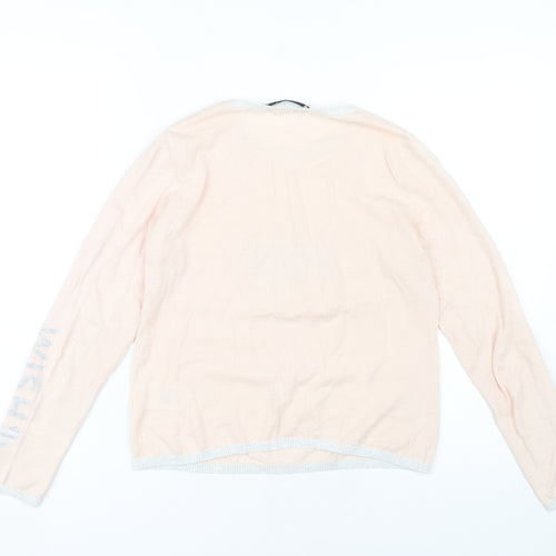 Oui Women's Ivory Pullover Jumper Size 6