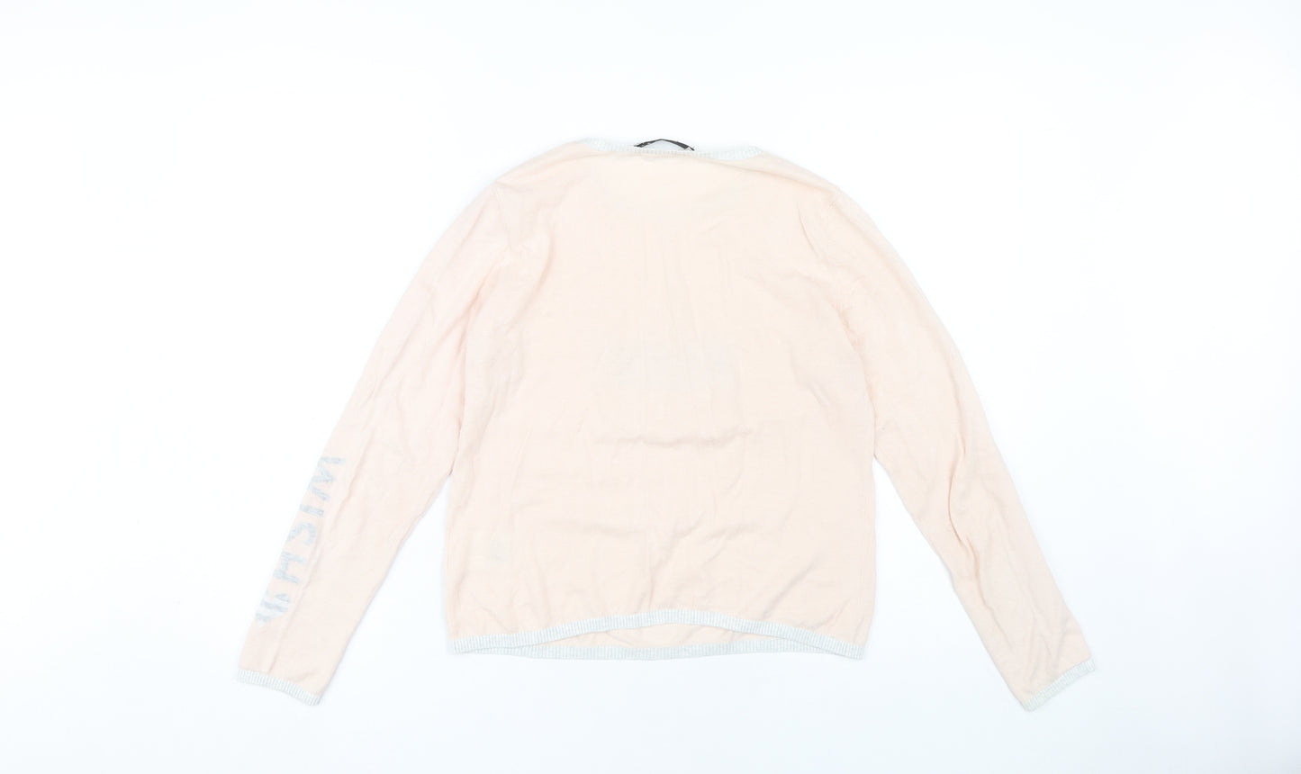 Oui Women's Ivory Pullover Jumper Size 6