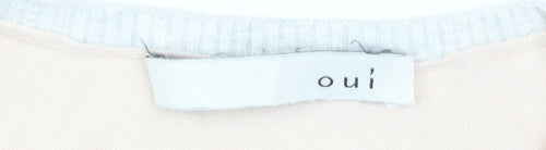 Oui Women's Ivory Pullover Jumper Size 6