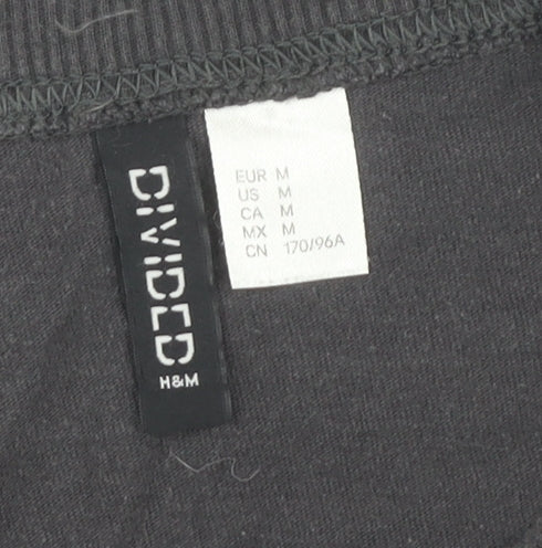 H&M Women's Black Sports T-Shirt Size 12