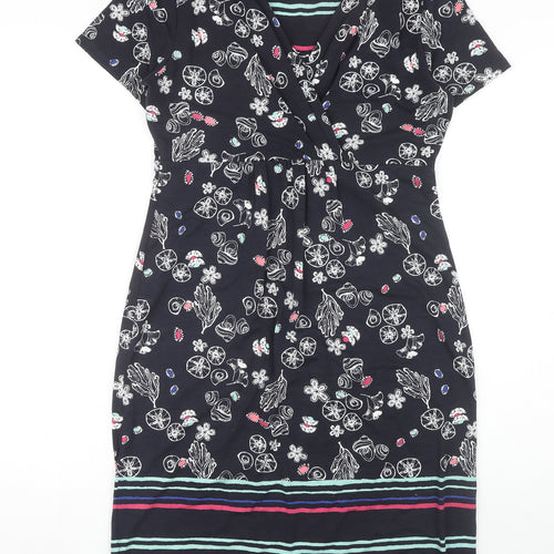 Marks and Spencer Women's Multicoloured Dress, Size 12