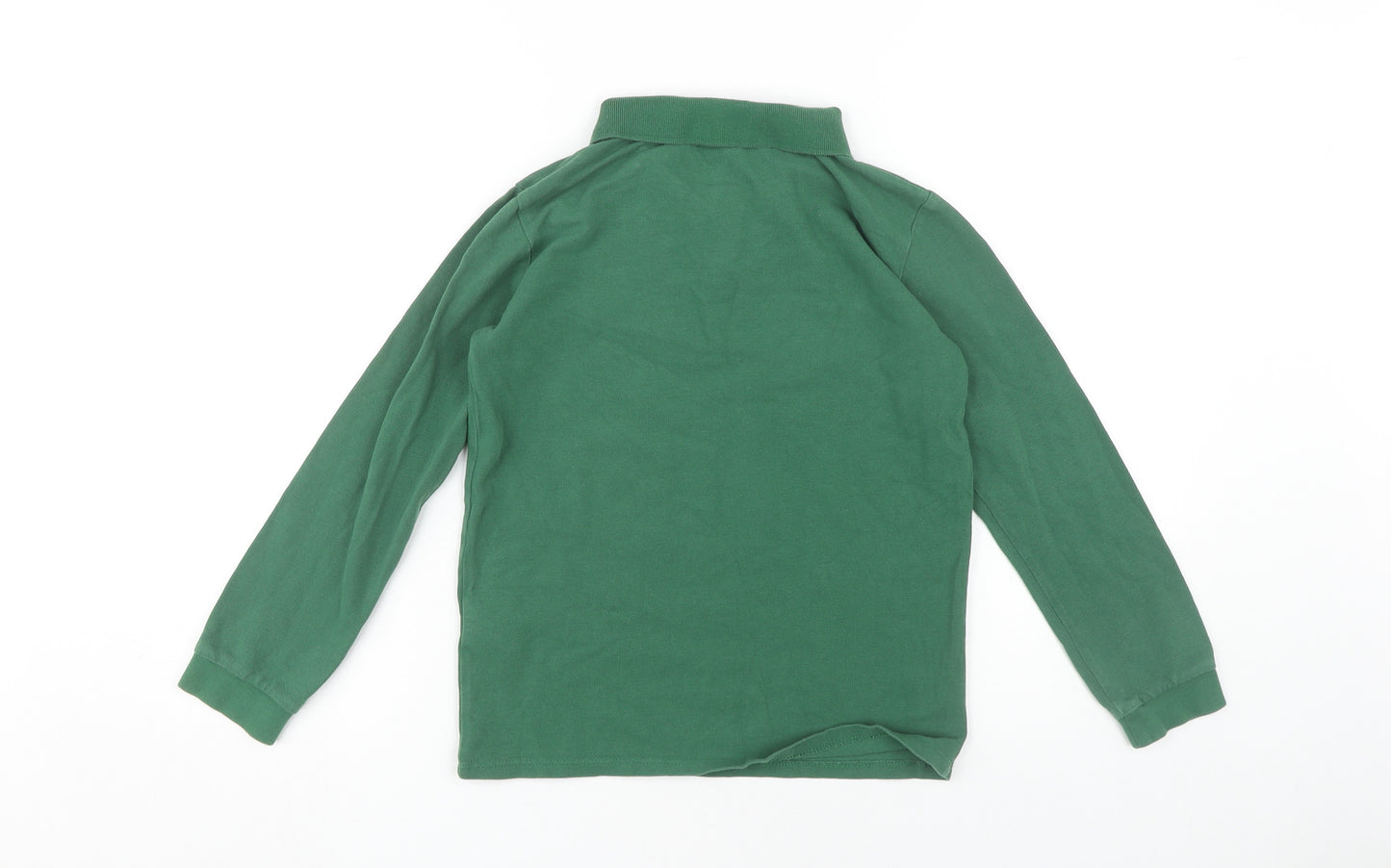 LFC Boys Green Cotton Polo Shirt 11-12 Years Button Down