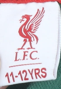 LFC Boys Green Cotton Polo Shirt 11-12 Years Button Down