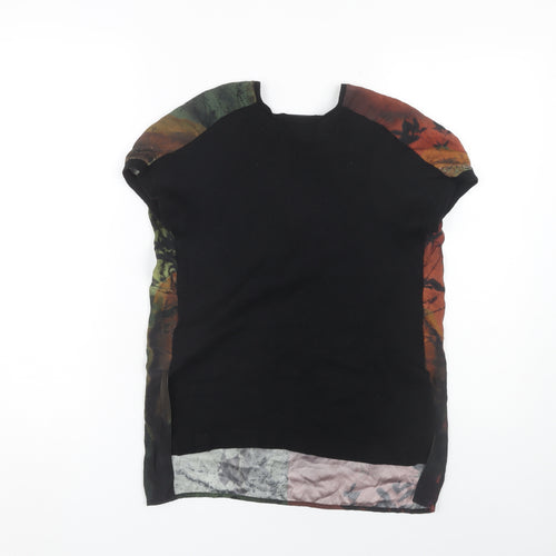 Jigsaw x Antonio Curcetti Women’s Multicolour Silk Wool Tunic Top, S