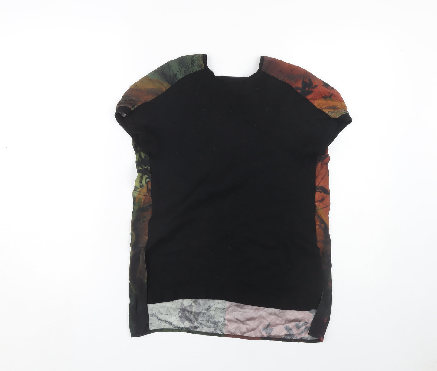 Jigsaw x Antonio Curcetti Women’s Multicolour Silk Wool Tunic Top, S