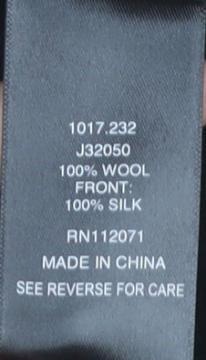 Jigsaw x Antonio Curcetti Women’s Multicolour Silk Wool Tunic Top, S