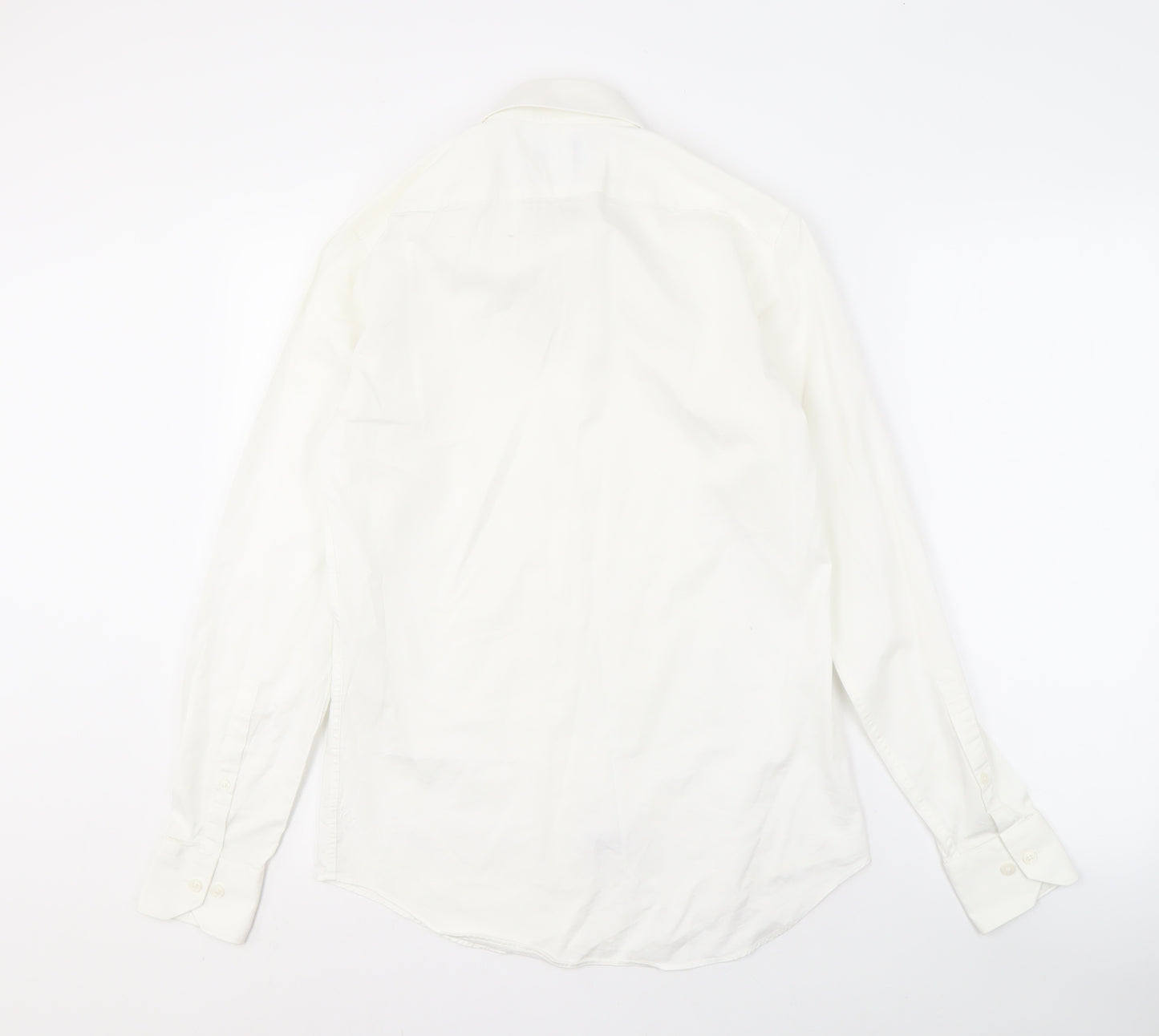 T.M. Lewin Men’s White Extra-Slim Long Sleeve Shirt