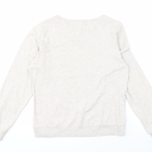 Harry Potter Girls Grey Long Sleeve Sweatshirt Size 12-14 Years