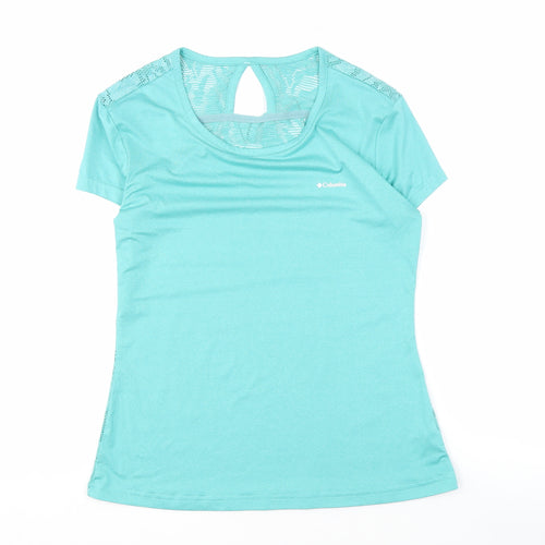 Columbia Women's Blue T-Shirt, Size M, Breathable
