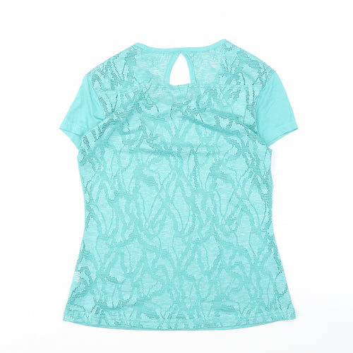 Columbia Women's Blue T-Shirt, Size M, Breathable