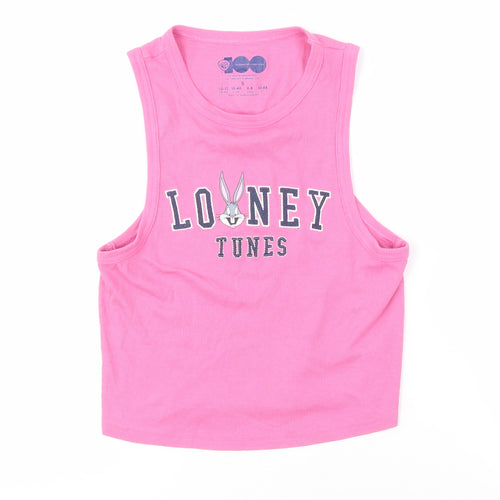 Warner Bros Women's Pink Looney Tunes Tank Top