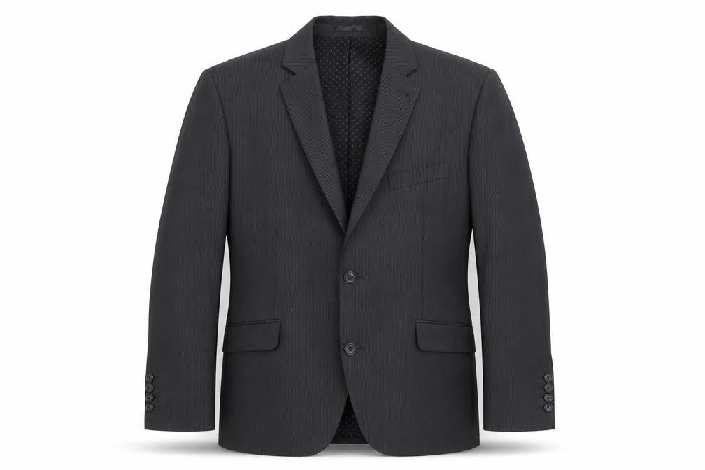 Front view of Jasper Conran Men's Grey Suit Jacket 40 Short
