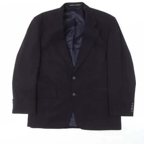 Centaur Men's Blue Wool Blazer Jacket Size 40S