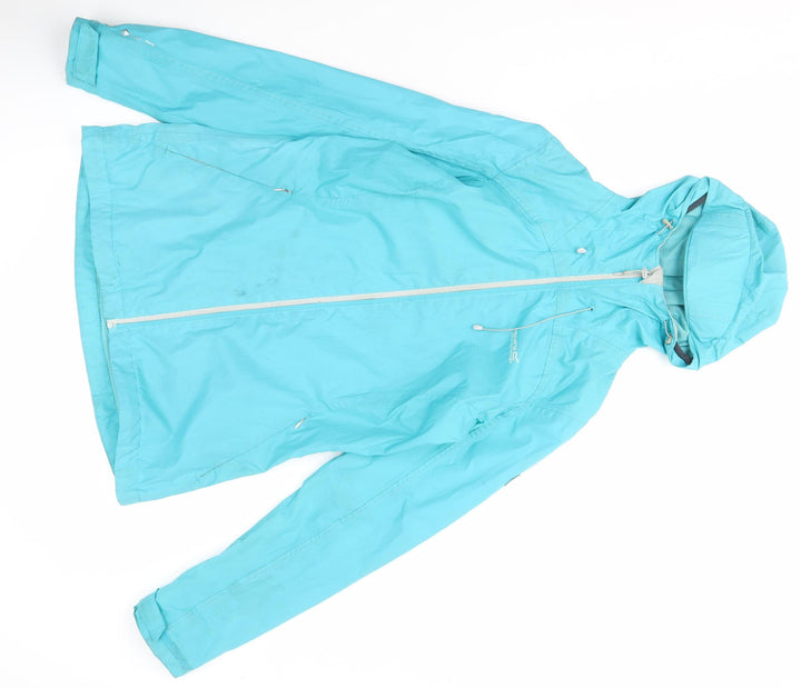 Regatta Women's Blue Basic Jacket Size 10, Lightweight & Hooded