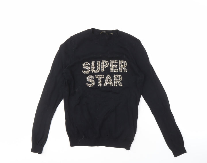 Ted Baker Women's Black Pullover Jumper XS