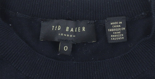 Ted Baker Women's Black Pullover Jumper XS