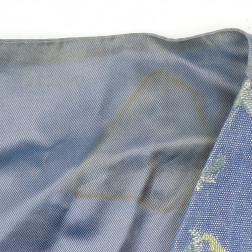 St Michael Women's Blue Floral Waistcoat Size 10
