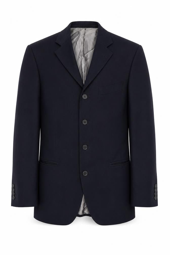 Front view of River Island Men's Black Blazer 38 Regular