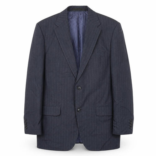 Marks & Spencer Men's Blue Striped Blazer M