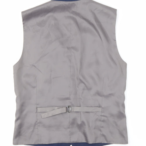 Next Men's Blue Waistcoat 38R
