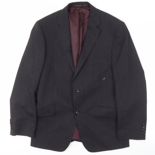 Marks and Spencer Men's Grey Suit Jacket 40S