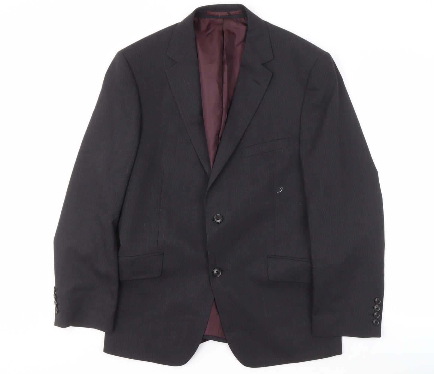 Marks and Spencer Men's Grey Suit Jacket 40S
