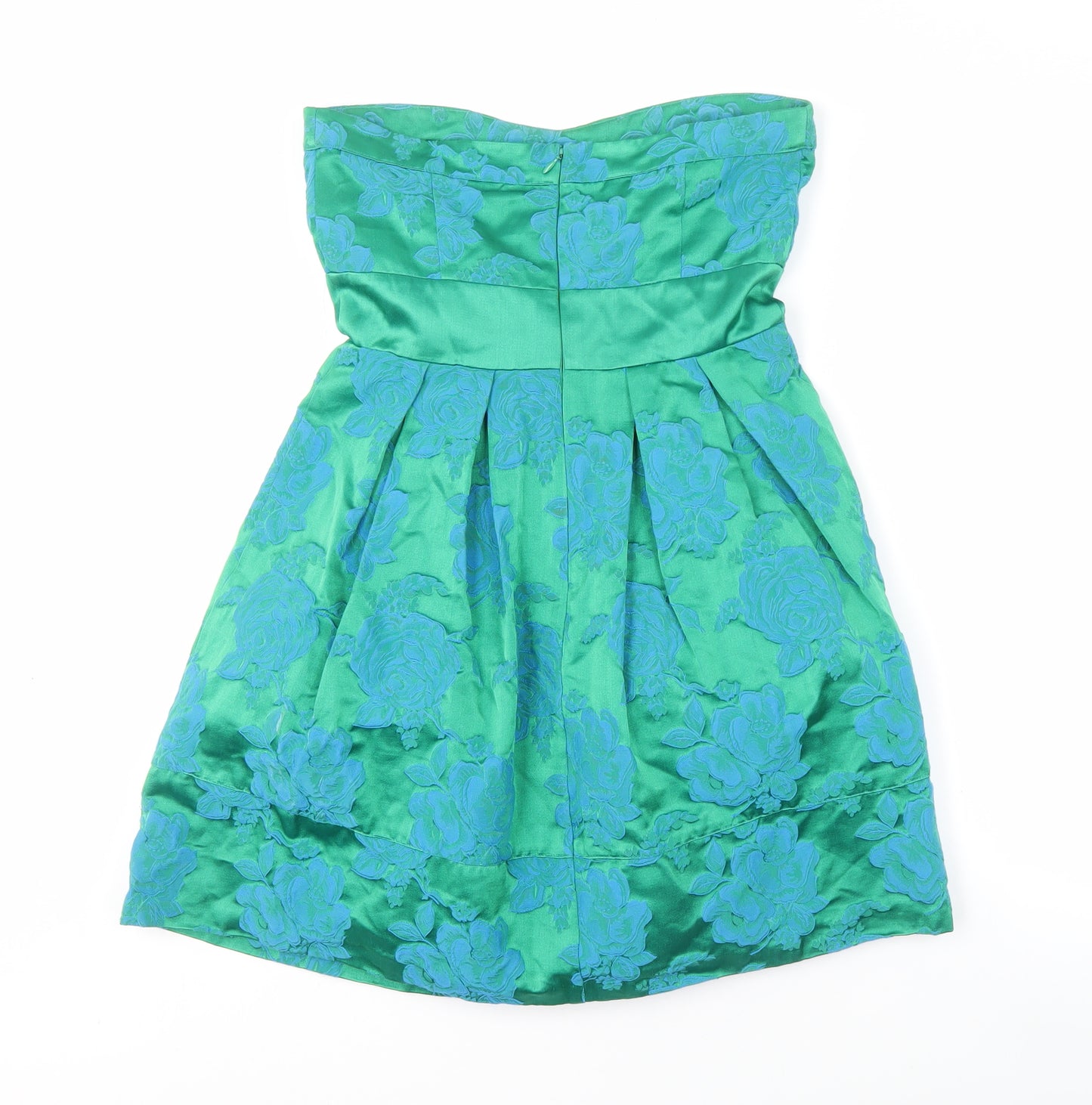 Spotlight by Warehouse Green A-Line Party Dress Size 10
